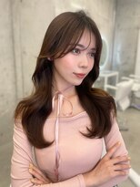 アリュウル 表参道 青山(Allure) 2wayシースルーバング×ショコラベージュ◯ 伊藤