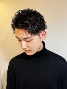 スウェル 船橋店(Swell) #ベリーショート#ダークアッシュ#ニュアンスパーマ#韓国マッシュ