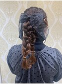 ヘアセット￥2,980※10時以前のご予約は早朝料金あり