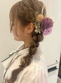 女性らしいフおしゃれアレンジスタイル
