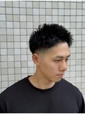 フェード/アップバング/バーバースタイル/短髪/男