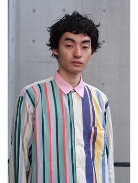 ブークル(boucle) 刈り上げないショート　個性派パーマ