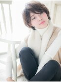 柏/柏駅/髪質改善/ミニウルフ/チェリーブラウンe