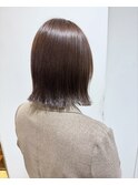 外はねぷつっとボブラベンダーベージュ
