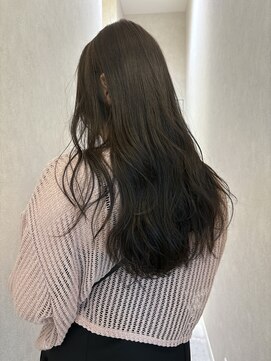 エムサロン 元総社(emusalon) 【Yuuka】ブリーチ無しオリーブベージュ