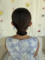 ヘアセット専門サロン by OKINAWA WATABE WEDDING 那覇店&nbsp;タイトシニヨン