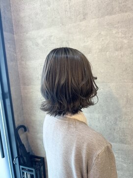 ブレイブ ヘアデザイン(BRaeVE hair design) オリーブグレージュ&ボブ
