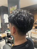 スウェル 柏店(Swell)&nbsp;MEN’S HAIR/ブルーブラック/フェザーパーマ/柏