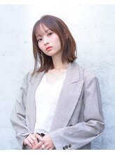 ドルセプラタ(Dulce plata) 20代30代40代前髪あり予防美容ぷつっとボブモーヴブラウン