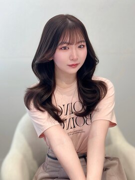 ヴェイナゴヤ(VEYY. nagoya) レイヤーカット/韓国ヘア/ショコラグレージュ/シースルーバング