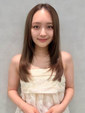 アッシュ 中野店(Ash) イメチェン/似合わせカット/フルバング/レッドブラウン/中野