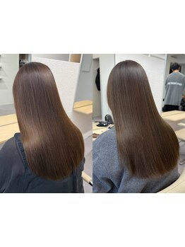 髪の内部から潤いを補給し、ダメージを最小限に抑えます◎圧倒的な指通りと艶を実感！【甲子園口】