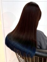 カミラボ(KAMI LABO)&nbsp;裾カラー ブリーチ ダブルカラー グラデーション 艶カラー