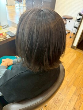 ヴァンカウンシル 清須店(VANCOUNCIL) 首元スッキリ◎くびれレイヤー×ブラウン