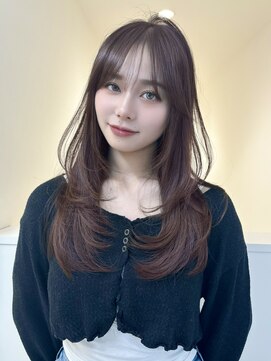 アイトーキョーエス 渋谷(AI TOKYO S) 着物ヘア/ダークアッシュ/ミディアムレイヤーカット/渋谷