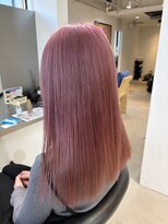 ラック 表参道(LUCK) 桜ピンク/ケアブリーチ/ブリーチ/表参道/原宿