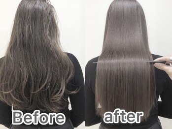 プロデュース 成瀬店(Produce)の写真/憧れのサラツヤ髪へ！成瀬で人気の癖毛対策＆髪質改善で大人女性を輝かせる◎