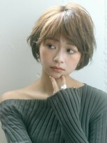 エミュ 表参道 青山(emu) 【emu井上信洋】ふわっとニュアンス透明感ショート【エミュ】