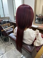 セシルヘアー なんば店(Cecil hair)&nbsp;クラゲカット/レッド/ブリーチカラー/ハイブリーチ/髪質改善