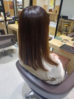 ユニックス イオンモール川口前川店(UNIX)&nbsp;【梅雨時期にぴったりスタイル】縮毛矯正内巻きロング