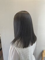 オクユキ(OKUYUKI)&nbsp;グレージュ×縮毛矯正