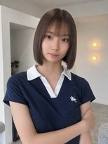 レノ 直江店(RENO) 切りっぱなしボブ/@20代30代40代