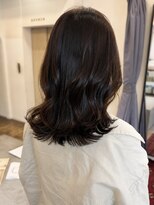 ヘアーアイスカルテット(HAIR ICI QUARTET) 透明感モカブラウン/顔周りレイヤーカット/小顔ヘア