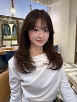 ロンドアベニール 北千住(Lond avenir)&nbsp;結べる長さのボブ/韓国風レイヤーカット/顔周りカット/前髪