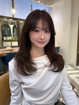ロンドアベニール 北千住(Lond avenir) 結べる長さのボブ/韓国風レイヤーカット/顔周りカット/前髪