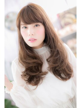 ミック ヘアアンドビューティー 大山店(miq  Hair&Beauty) 甘ふわカールの旬顔＊ＧＩＲＬ b