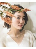 抜け感♪ミディアムボブ