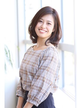 ヘアドゥ 船橋店(hair do) ふんわり外ハネミディー