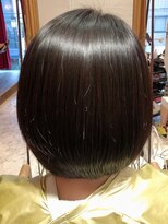 大嶋直樹の美容室 表参道&nbsp;高難易度縮毛矯正＝手で乾かしただけです。本当です。