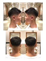 アース 日吉店(HAIR&MAKE EARTH) 清潔感メンズナチュラル]メンズベリーショート刈り上げブラック