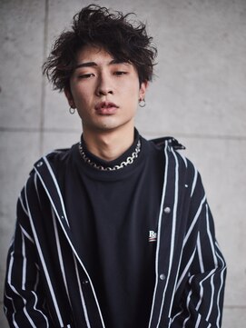 メンズサロンドットリアン(dot. lien) かき上げ無造作パーマ【町田/町田駅】