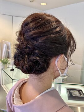 ニューヨーク 根津店 和装アップスタイル