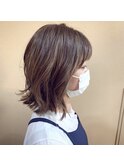 ベージュカラー/ハイライト[上通り/髪質改善/イルミナカラー]