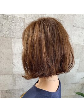 ヘアーメイクスタジオ ライフセカンド(HAIR MAKE STUDIO LIFE 2ND) ナチュラル外ハネボブ