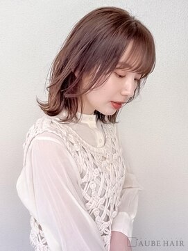オーブ ヘアー アオ 四日市店(AUBE HAIR ao) 20代・30代_大人可愛い顔回りレイヤー