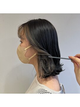 クリーク ノイズ ヘア 大手町店(CLIQUE noise hair) ブルージュ×シルバー20代30代