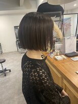 ナンバー(number+)&nbsp;20代30代40代小顔切りっぱなし大人ボブ