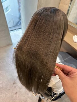 ジーナ 本八幡(Zina) 大人かわいい20代30代40代小顔ショコラベージュ　Zina本八幡