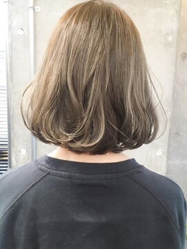 ボンド 三軒茶屋(Bond) ふんわりボブ　透明感グレージュ　[三軒茶屋]