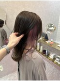 イヤリングカラーカシスピンクケアブリーチハイトーンカラー韓国