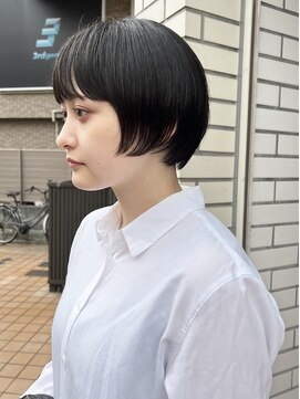 シスタ 二子玉川(SiSTA) 20代30代40代大人かわいいショートボブ黒髪