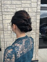 フィオーレ ヘアデザイン(FIORE hair design)&nbsp;編み込みアレンジ