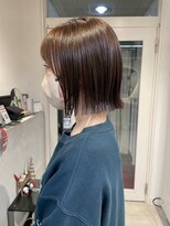 テトラ バイ ネオリーブ 横浜西口店(tetra by neolive)&nbsp;横浜★切りっぱなしインナーカラー