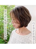 ユウヘアー 本山店(U Hair) 【UHair】30代/40代/50代/大人ハイライト/フェイスフレーミング