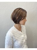 ショートボブ○