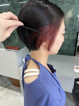 ソピ バイ インビテーション(sopi by invitation) イヤリングカラー/インナーカラー/ピンク/＊64